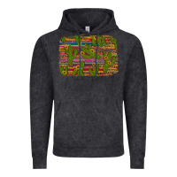 Vintage Black cinco de mayo sunflower and cactus background Vintage Hoodie - Artiststas