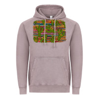Vintage Zinc cinco de mayo sunflower and cactus background Vintage Hoodie - Artiststas