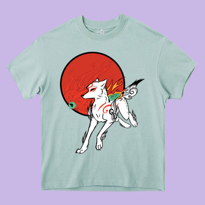 Okami Heavy Core Tee Designed By Artchic