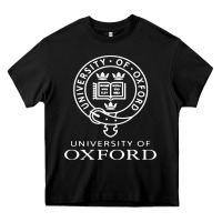 Black oxford university campus Heavy Core Tee - ArtChic