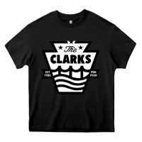 Black the clarks Heavy Core Tee - ArtChic