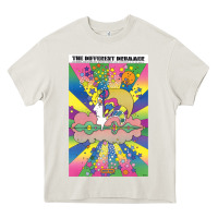 Cream different drummer   peter max Heavy Core Tee - ArtChic