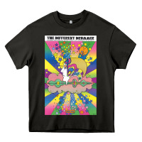 Asphalt different drummer   peter max Heavy Core Tee - ArtChic