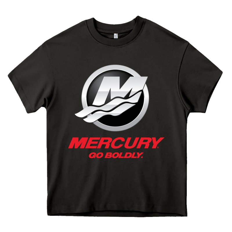 Mercury Marine Outboard Boat Heavy Core Tee by ArtChic | Teevron