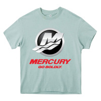 Arona Mercury Marine Outboard Boat Heavy Core Tee - ArtChic