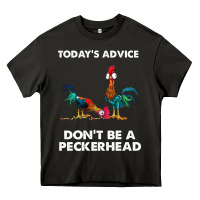 Asphalt hei hei today's advice don't be a peckerhead Heavy Core Tee - ArtChic