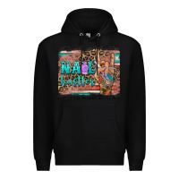 Black nail hustler tumbler Premium Hoodie - BarkalooDesign