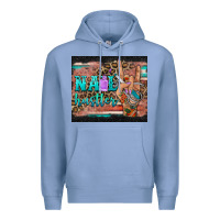 Colony Blue nail hustler tumbler Premium Hoodie - BarkalooDesign