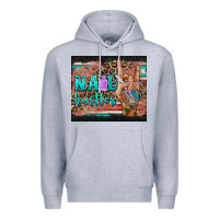 Heather Grey nail hustler tumbler Premium Hoodie - BarkalooDesign