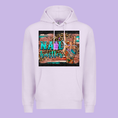 Nail Hustler Tumbler Premium Hoodie Designed By Barkaloodesign