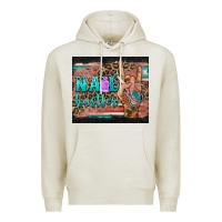 Oatmeal Heather nail hustler tumbler Premium Hoodie - BarkalooDesign