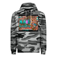 Slate Camo nail hustler tumbler Premium Hoodie - BarkalooDesign