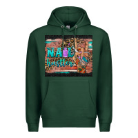 Sports Green nail hustler tumbler Premium Hoodie - BarkalooDesign