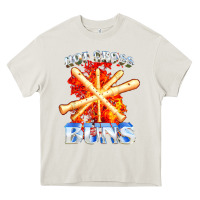 Cream hot cross buns t shirt Heavy Core Tee - ArtChic