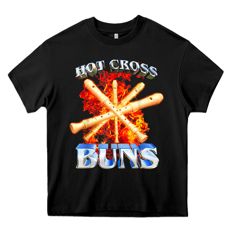 Hot Cross Buns T Shirt Heavy Core Tee by ArtChic | Teevron