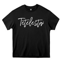 Black Tetelestai, Greek It Is Finished, Christian Easter Heavy Core Tee - ArtChic