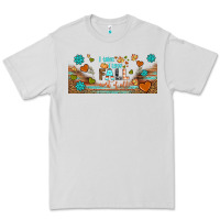 Dove Grey i think i love fall most of all libbey glass Premium Tee - BundleAndBundleShop