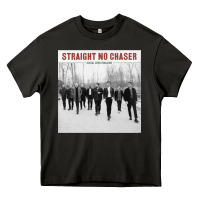 Asphalt Straight No Chaser Social Christmasing Heavy Core Tee - ArtChic