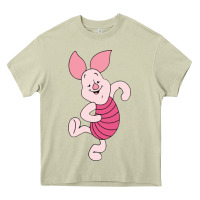 Mossy piglet Heavy Core Tee - ArtChic