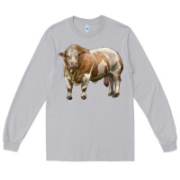 Moon Dust simmental bull Long Sleeve Tee - LillyAllenDesigns