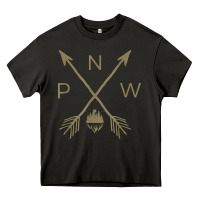Asphalt pacific northwest mountain  cool pnw pacific northwest t shirt Heavy Core Tee - ArtChic