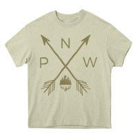 Mossy pacific northwest mountain  cool pnw pacific northwest t shirt Heavy Core Tee - ArtChic