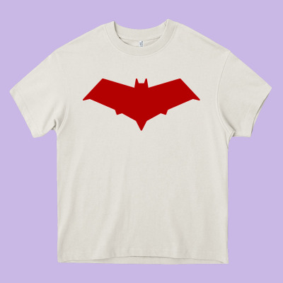 Red Hood Heavy Core Tee Designed By Artchic