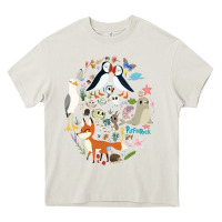 Cream Puffin Rock gift for fans puffin rock characters Heavy Core Tee - ArtChic