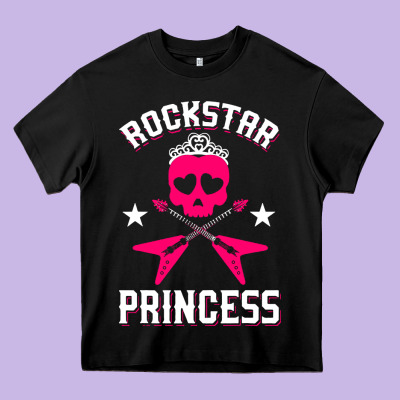 Rockstar Heavy Core Tee Designed By Artchic
