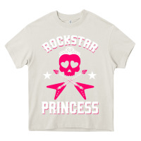Cream rockstar Heavy Core Tee - ArtChic