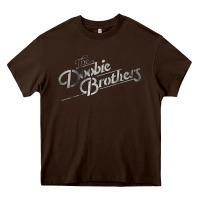 Chocolate Brown The Doobie Brothers Heavy Core Tee - ArtChic