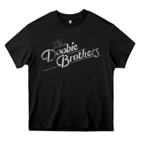 Black The Doobie Brothers Heavy Core Tee - ArtChic