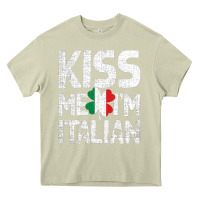 Mossy Kiss Me I'm Italian Heavy Core Tee - ArtChic