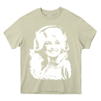 Mossy dolly parton distressed photo Heavy Core Tee - ArtChic