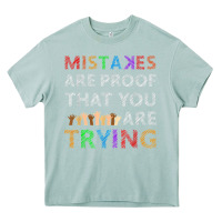 Arona mistakes are proof that you are trying teacher inspirational t shirt Heavy Core Tee - StudioElite