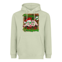 Matcha merry christmas baby pig Heavyweight Hoodie - RanaPortraitStore