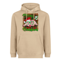 Mushroom merry christmas baby pig Heavyweight Hoodie - RanaPortraitStore