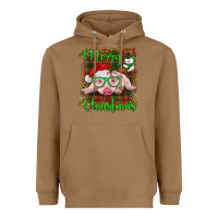 Toasted Coconut merry christmas baby pig Heavyweight Hoodie - RanaPortraitStore