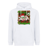 White merry christmas baby pig Heavyweight Hoodie - RanaPortraitStore