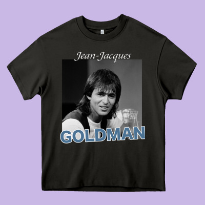 Jean-jacques Goldman .png Heavy Core Tee Designed By Studioelite