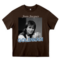 Chocolate Brown Jean-Jacques Goldman .png Heavy Core Tee - StudioElite