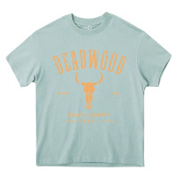 Arona deadwood south dakota usa vintage distressed style design long sleeve Heavy Core Tee - StudioElite