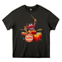 Asphalt The muppets animal drummer Heavy Core Tee - StudioElite