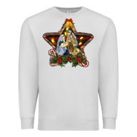 Dove Grey christmas baby jesus oh holly night Premium Sweatshirt - RanaPortraitStore
