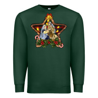 Sports Green christmas baby jesus oh holly night Premium Sweatshirt - RanaPortraitStore