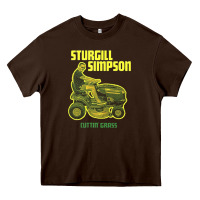 Chocolate Brown sturgill simpson Heavy Core Tee - StudioElite