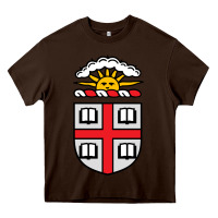 Chocolate Brown brown university Heavy Core Tee - StudioElite