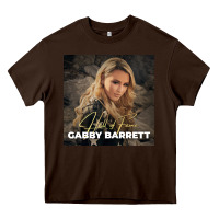 Chocolate Brown hall of fame gabby barrett Heavy Core Tee - StudioElite