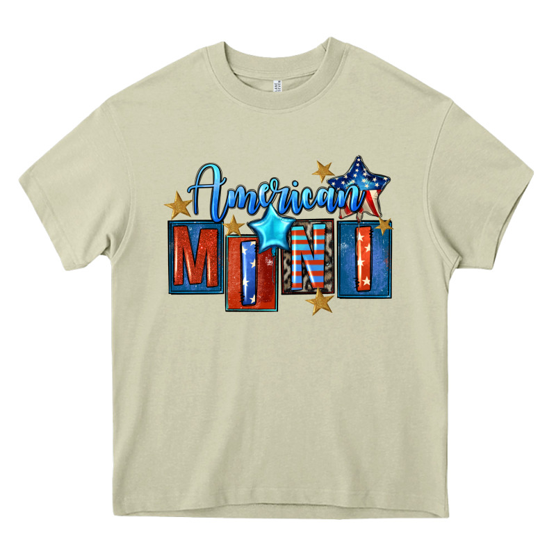 American Mini 4th Of July Heavy Core Tee by FaDigitalArtStudio | Teevron