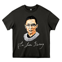Asphalt rbg ruth bader ginsburg feminist t shirt   signature art Heavy Core Tee - StudioElite